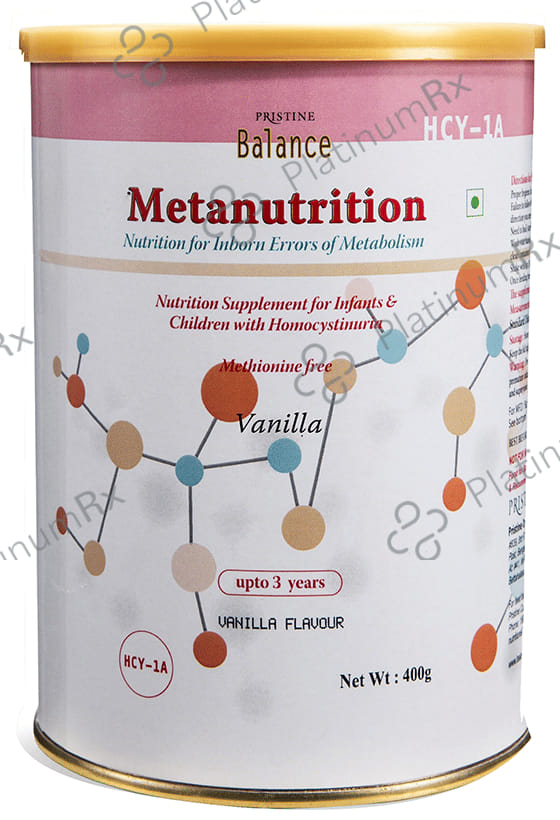 Pristine Balance Metanutrition HCY 1A (Upto 3 Years) Powder Vanilla