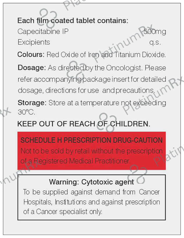 Cabita 500mg Tablet 10s