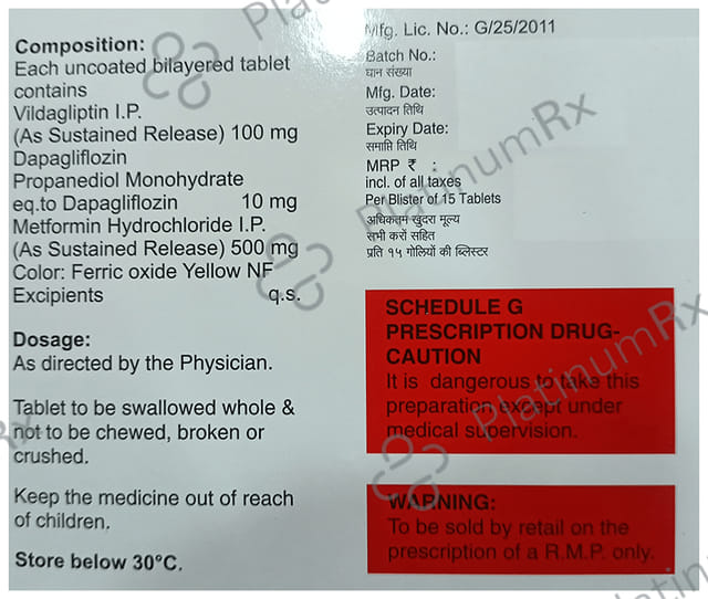 Glipy DM Tablet SR 15s