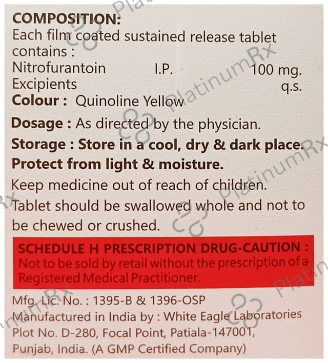 Nitrotime 100mg Tablet SR 14s