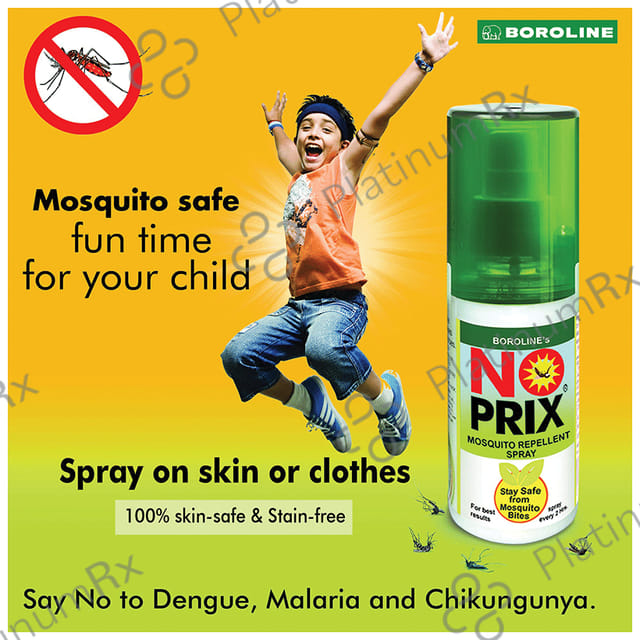 Boroline NOPRIX Herbal Mosquito Repellent Spray 100 ml