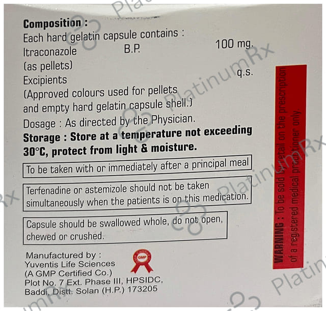 Venzole 100mg Capsule
