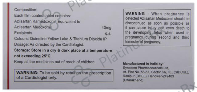 Arbazeal ES 40mg Tablet 10s