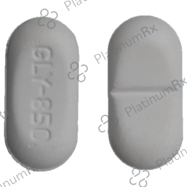 Glyciphage 850mg Tablet 10s