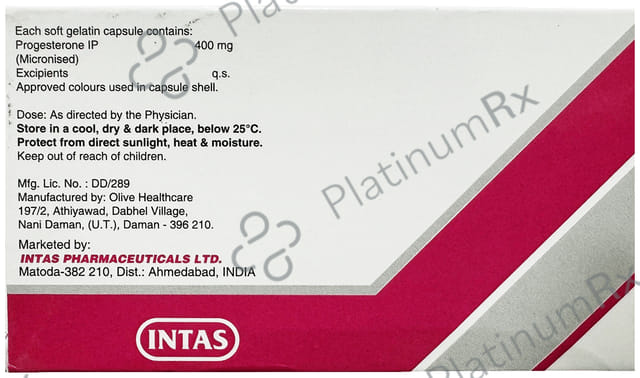Utreva 400mg Capsule