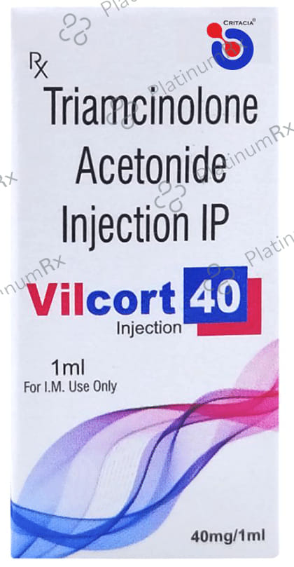 Vilcort 40mg Injection 1s