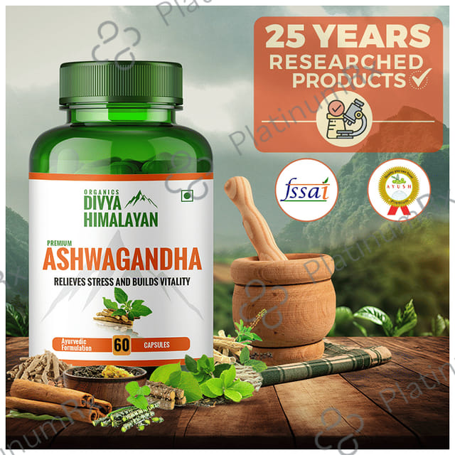 Divya Himalayan Ashwagandha Capsule 60s