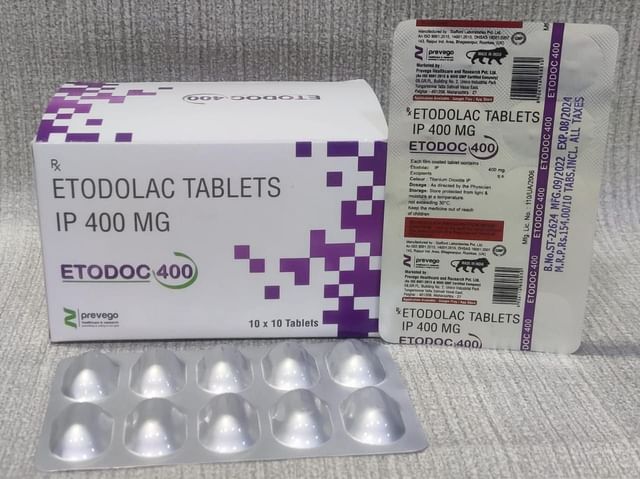 Etodoc TH 400/8mg Tablet 10s