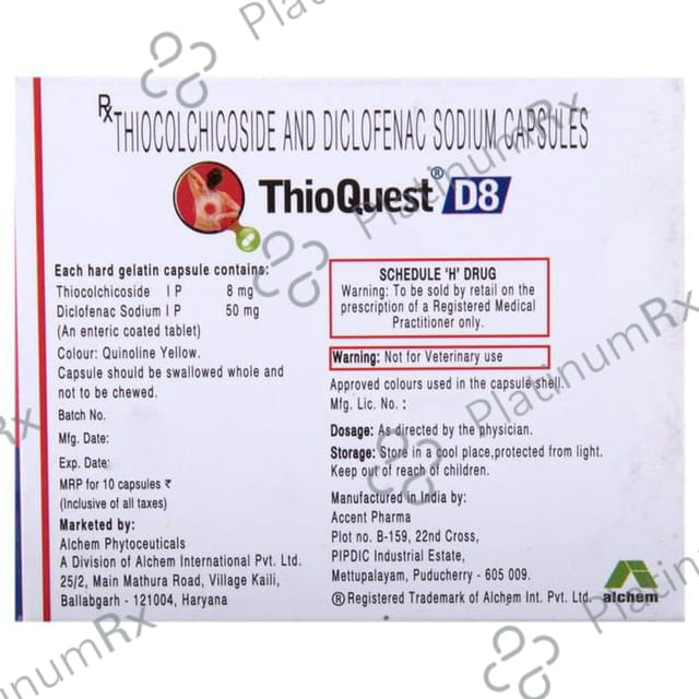Thioquest D 8 Capsule