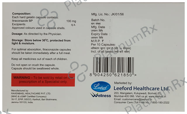 Itromed-SB 100 Capsule