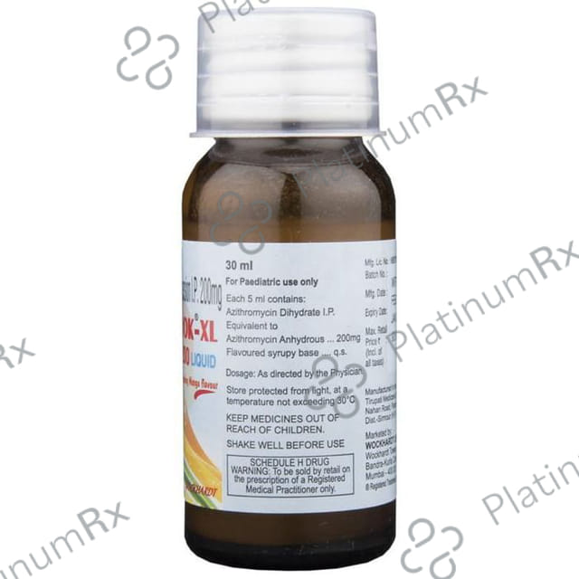 Aziwok XL 200mg Suspension 30ml