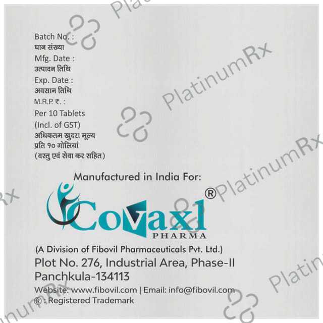 Rifavax 550mg Tablet 10s
