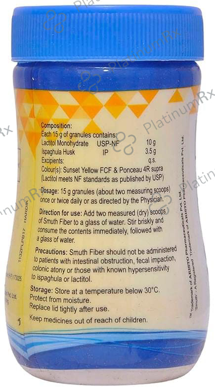 Smuth Fiber 3.5/10gm Granules 105gm