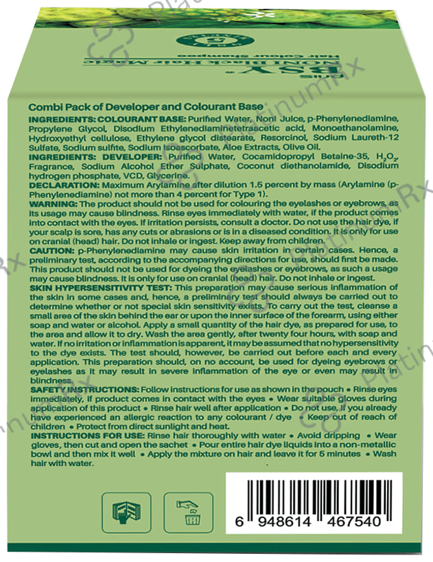 Bsy Noni Black Hair Magic Sachet 20ml