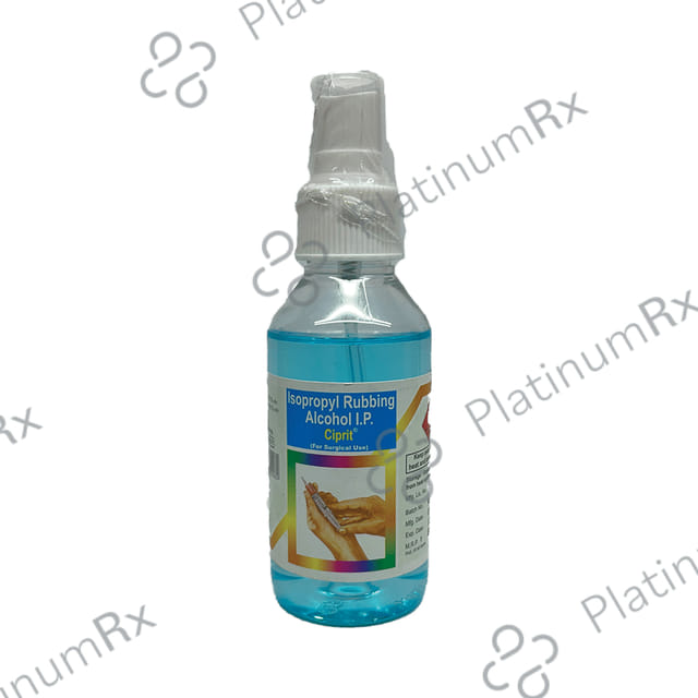 Ciprit Isopropyl Rubbing Alcohol Spray
