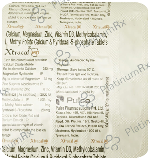 Xtracal Md Tablet 15s