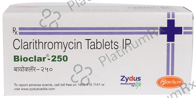 Bioclar 250mg Tablet 10s