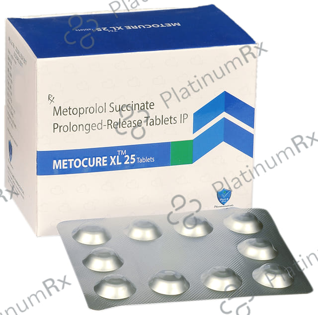 Metocure XL 25 Tablet 10s