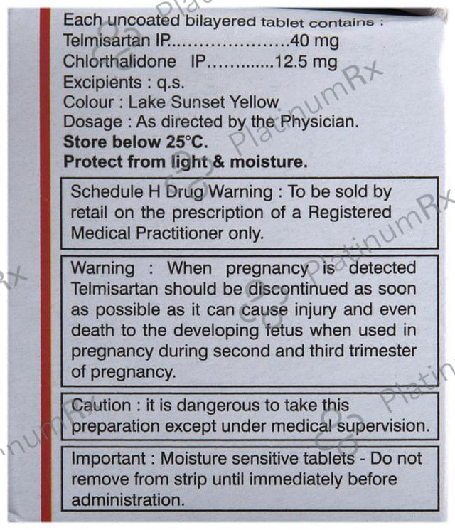 Tazloc CT 40/12.5mg Tablet 10s