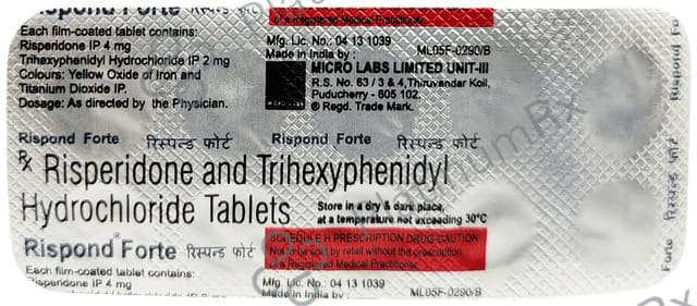 Rispond Forte 4/2mg Tablet 10s
