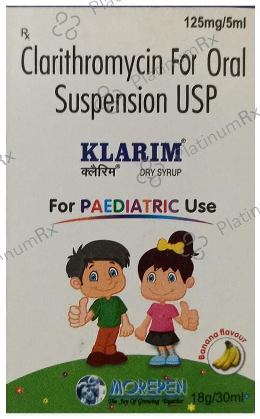 Klarim Dry Syrup Banana