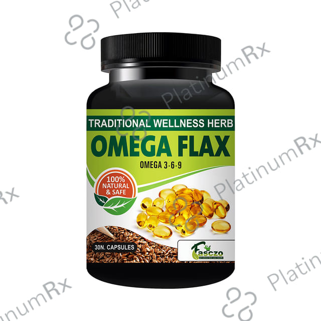 Fasczo Omega Flax 500mg Capsule 30s