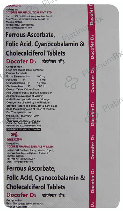 Docofer D3 Tablet 10s