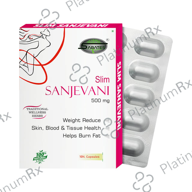 Sabates Slim Sanjevani Capsule 10 capsules