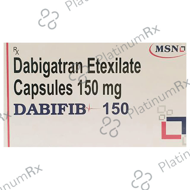 Dabifib 150mg Capsule 10s