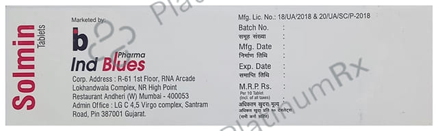 Solmin Tablet
