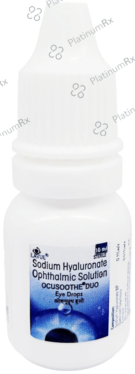 Ocusoothe Duo Eye Drop 10 Ophthalmic Solution
