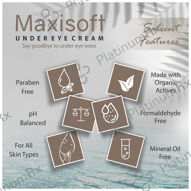 Maxisoft Under Eye Cream 30gm