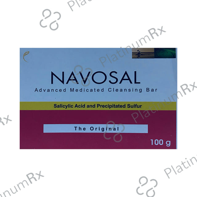 Navosal Advanced Medicated Cleansing Bar
