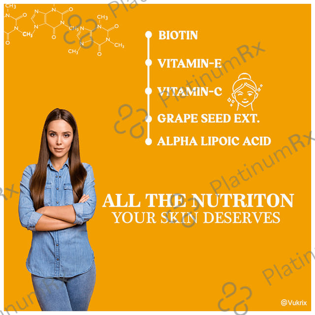 Vukrix Glow L Glutathione Capsule