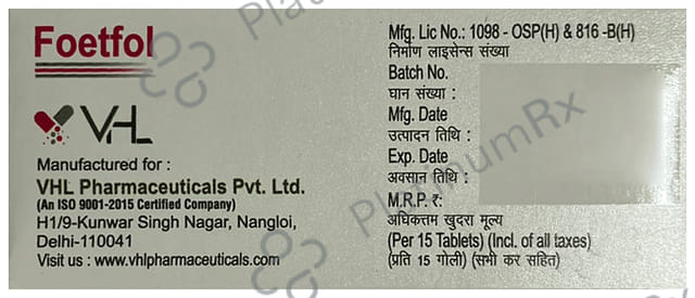 Foetfol Tablet