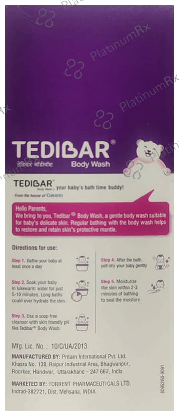 Curatio Tedibar Body Wash 250ml
