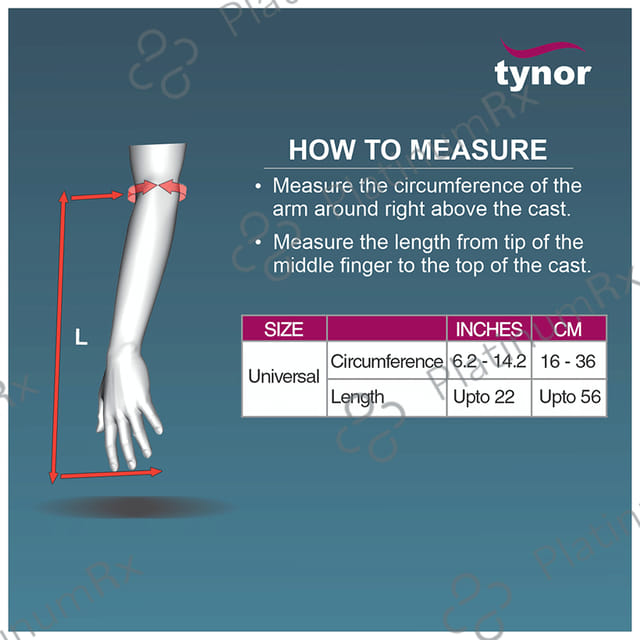 Tynor C-19 Cast Cover for Arm Universal