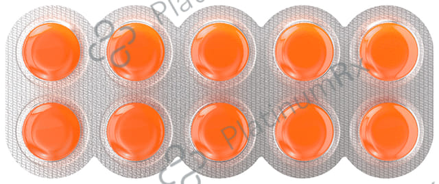 Crocin Cof & Throat Lozenges Orange