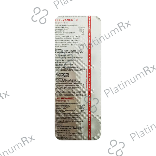 Adjuvanex D Tablet 10s