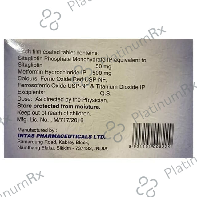 Sitara-M IR 50/500 Tablet