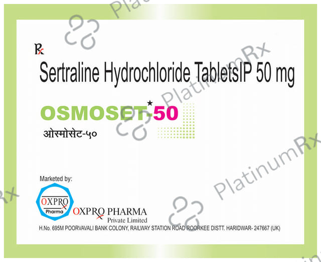 Osmoset 50mg Tablet 10s Oxpro Pharma Pvt. Ltd.