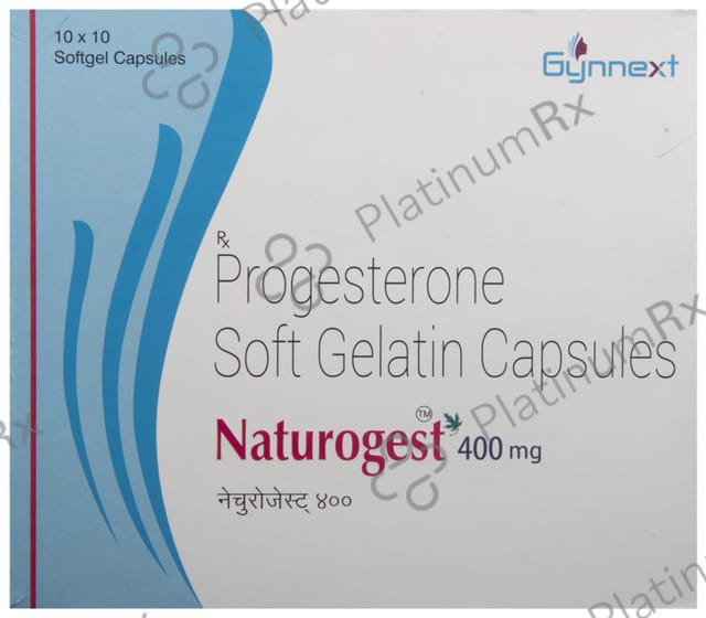 Naturogest 400mg Soft Gelatin Capsule 10s