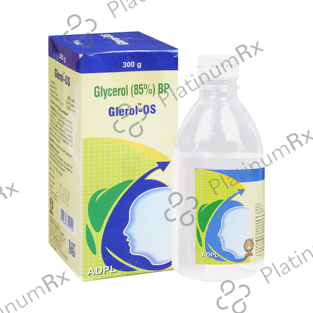 Glerol-OS Gel - Glycerol (85%) BP for Eye Health 300 Gel