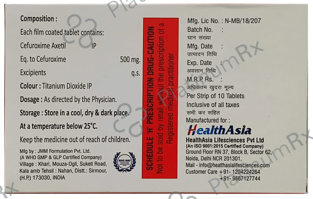 Bactorest 500mg Tablet 10s
