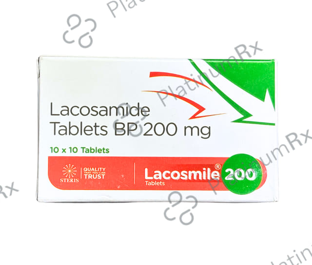 Lacosmile 200mg Tablet 10s