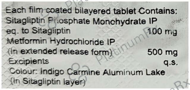 Siglyn M 100/500mg Tablet ER 10s