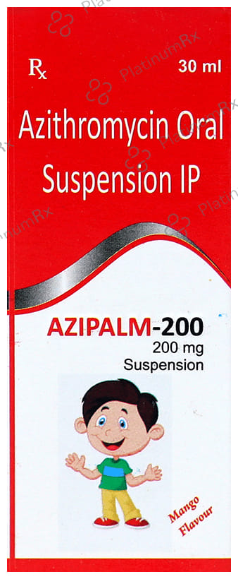 Azipalm 200mg Oral Suspension Mango 30ml