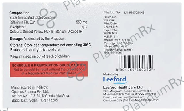 Rexigut 550mg Tablet 10s