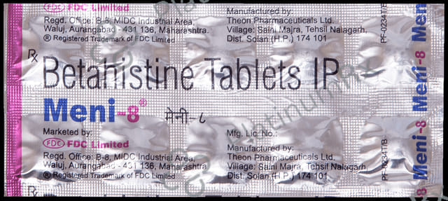 Meni 8mg Tablet