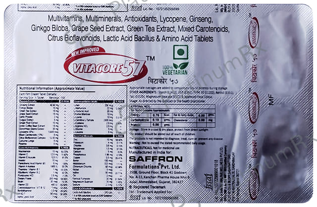 Vitacore 57 Tablet 10s